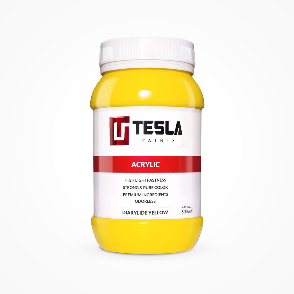 

TESLA PAINTS 5ML DIARYLIDE YELLOW ART N6H5