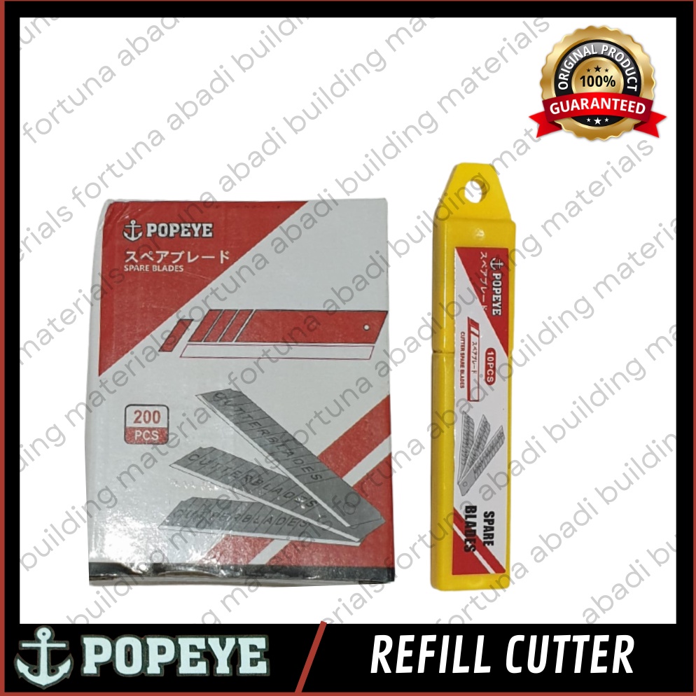 

Reffil Cutter Popeye Spare Blades ART Q1W7