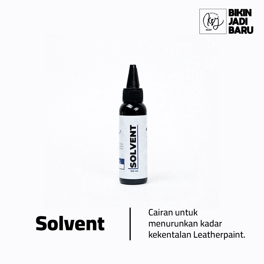 

Pengencer Cat Sepatu KSJ Solvent Leather Paint ART Q5S5