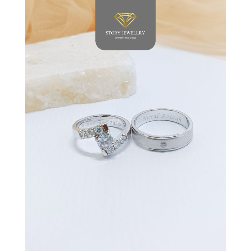 CINCIN NIKAH PLATINUM COUPLE