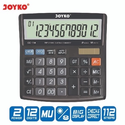 

Kalkulator CC11A 12 Digit Joyko ART N2O3