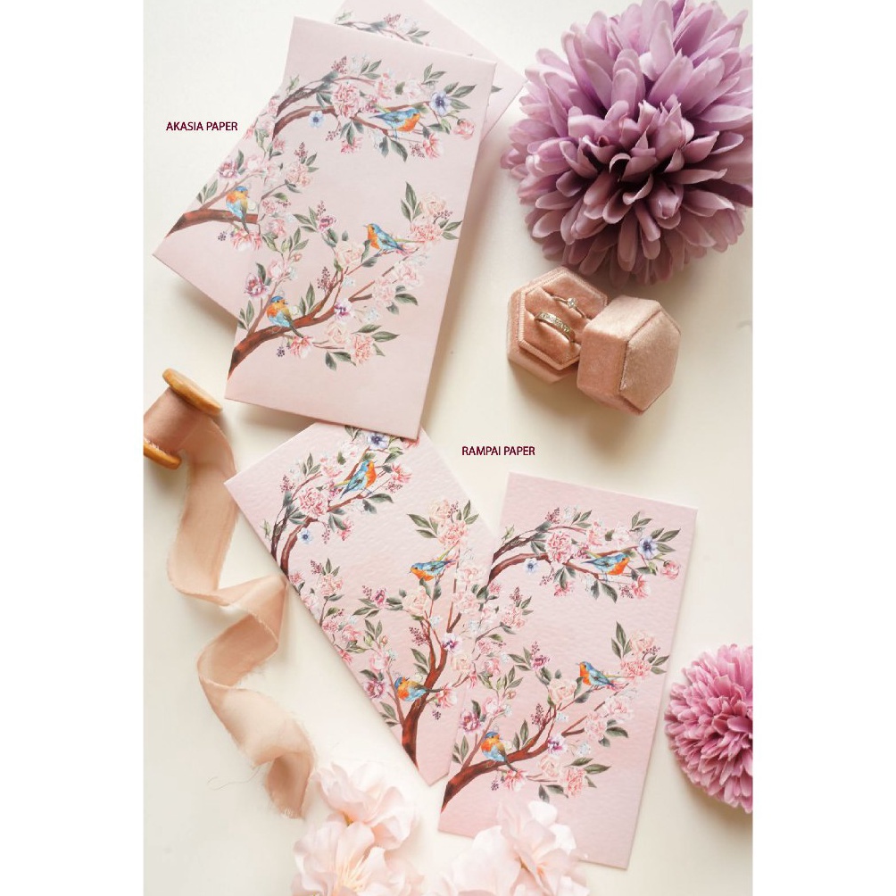 

Angpau Peony Flower Special Mix Paper Rampai Akasia ART W3G2