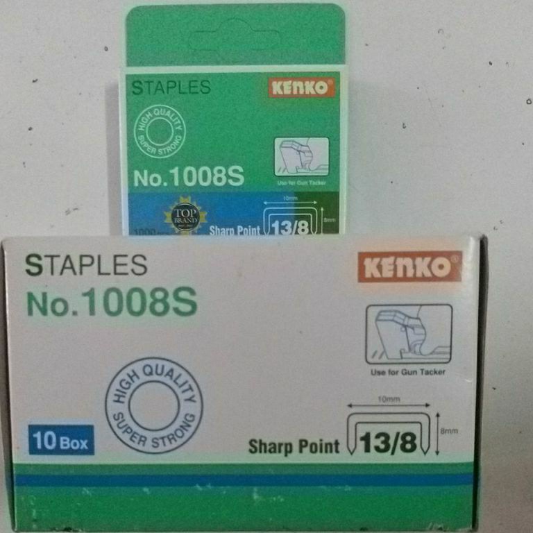 

PACK ISI 1 STAPLES KENKO NO18S 138 ISI HEKTER KENKO 138 ART J2R7
