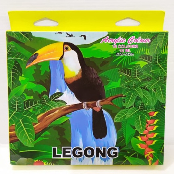

CAT ACRYLIC LEGONG 18 WARNA 12ML CAT AKRILIK ART F1Y7