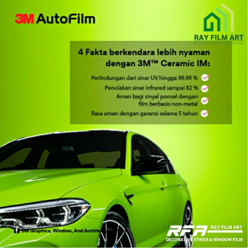 Kaca Film 3M Kaca Film 3M Mobil Kaca Film Black Beauty Kaca Film 3M Gedung 3M Mobil Auto Film