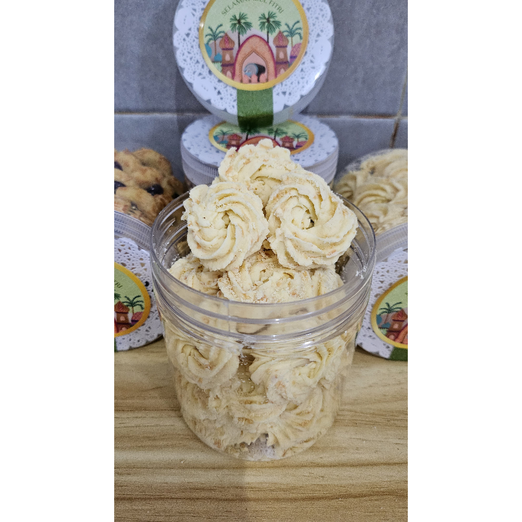 

2 TOPLES TABUNG 600 ML SAGU KEJU