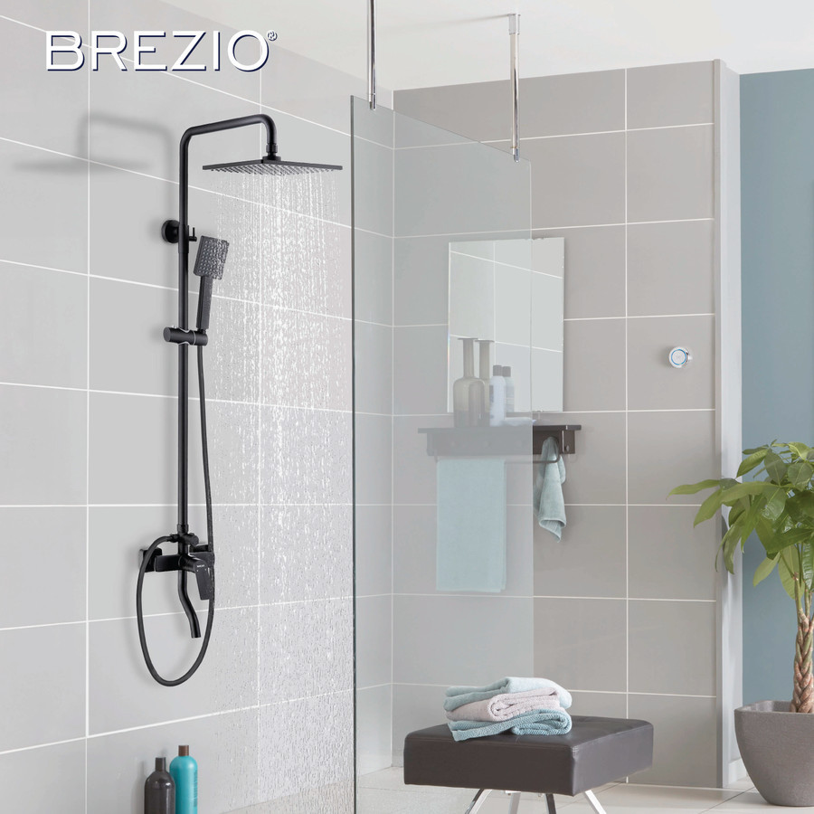 BREZIO FCBZ 1903 SHOWER TIANG SET COLUMN KERAN KRAN PANAS DINGIN