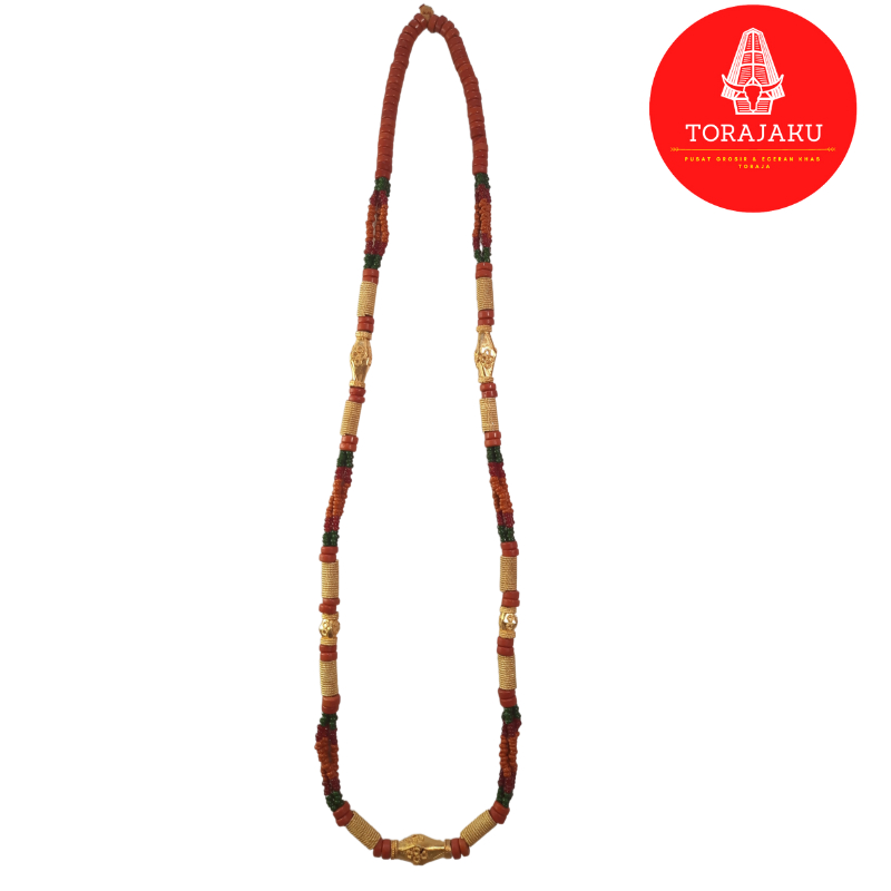 TORAJAKU Kalung Toraja: Kalung Toraja Manik Kata Liontin