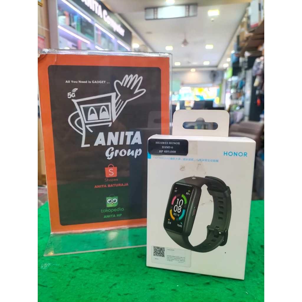 HUAWEI HONOR BAND 6 Smartwatch AMOLED Smart Watch Jam Tangan Fitness