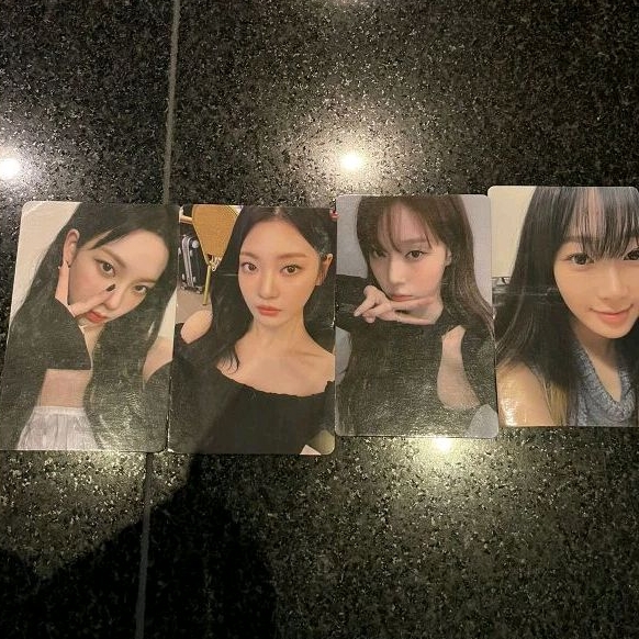 [BACA DESKRIPSI] pc photocard karina giselle winter ningning aespa world tour in cinema cgv cinepoli