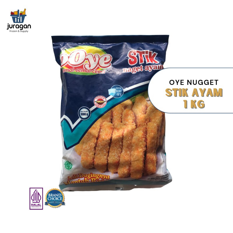 

STICK NUGGET AYAM 1000gr Oye