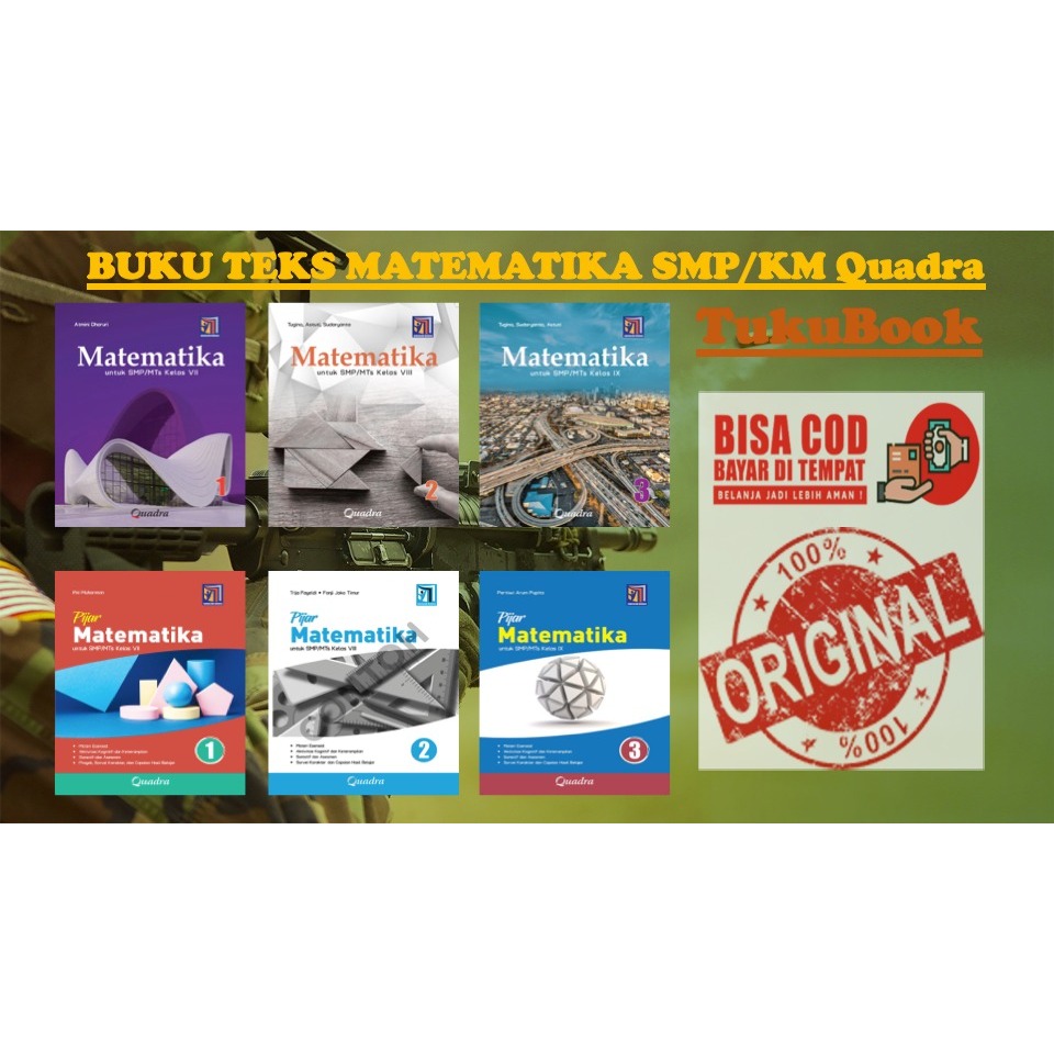 MATEMATIKA SMP KURIKULUM MERDEKA | Penerbit Quadra