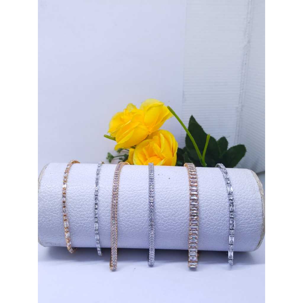 Gelang Rantai Wanita Full MATA besar & kecil