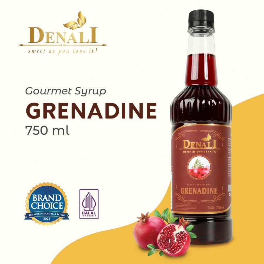 

DENALI GRENADINE SYRUP 750 ML - DENALI SIRUP