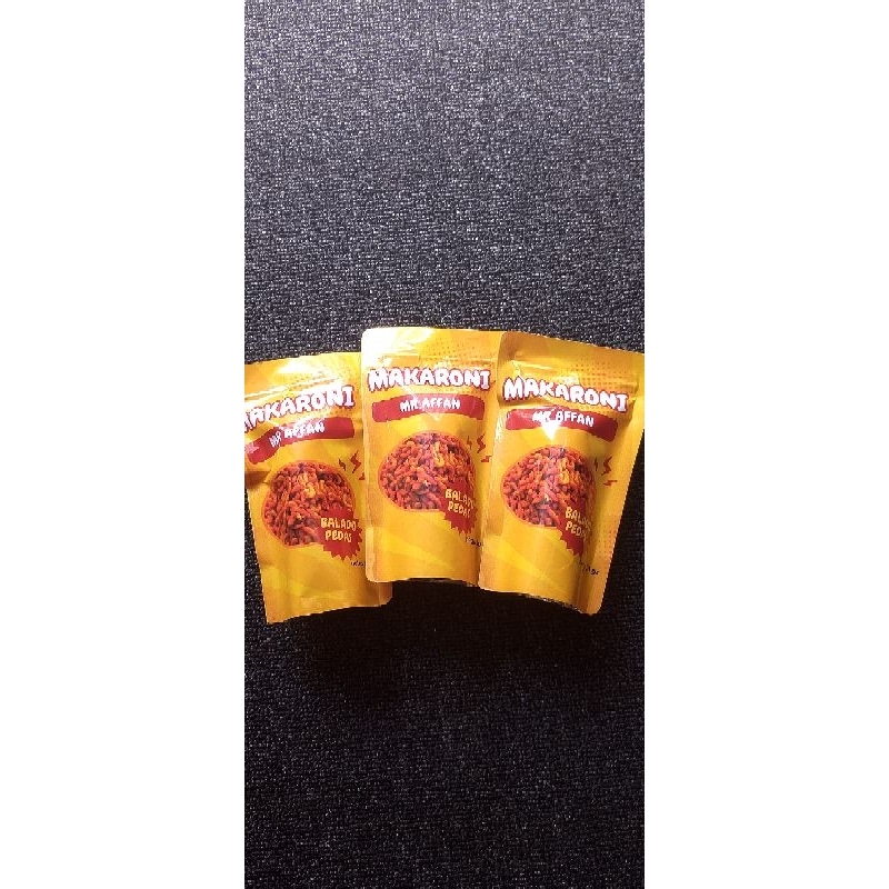 

Makaroni Mr Affan balado pedas daun jeruk