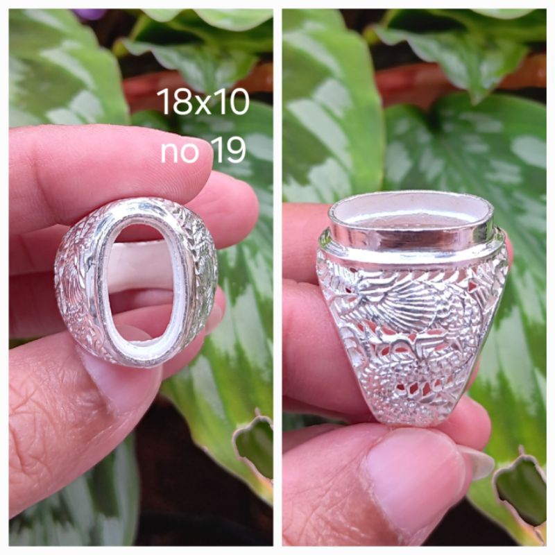 cincin perak 925 ukir naga