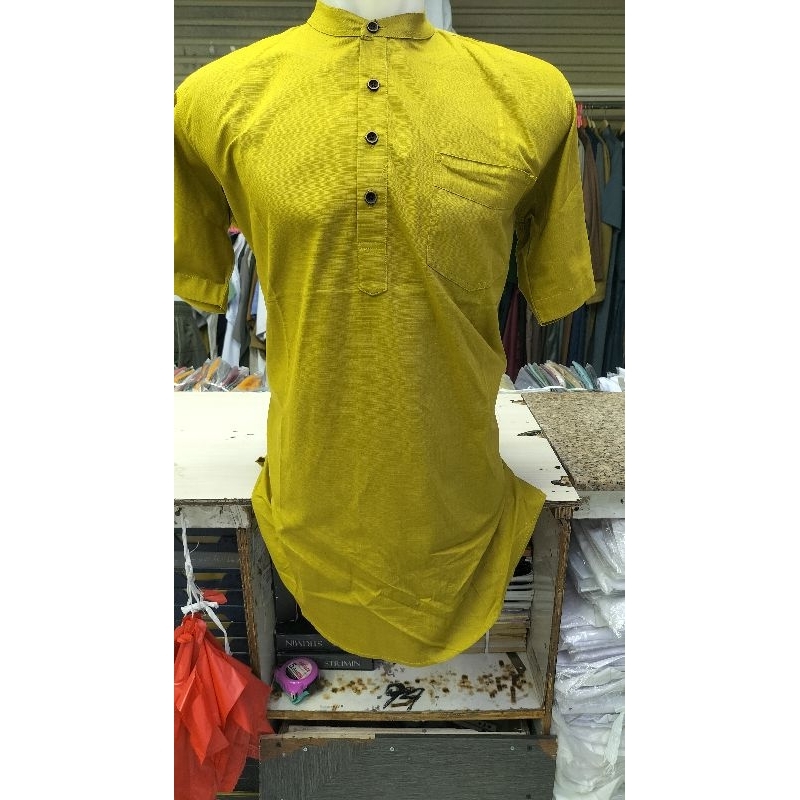 Koko kurta bahan sigaret lemon