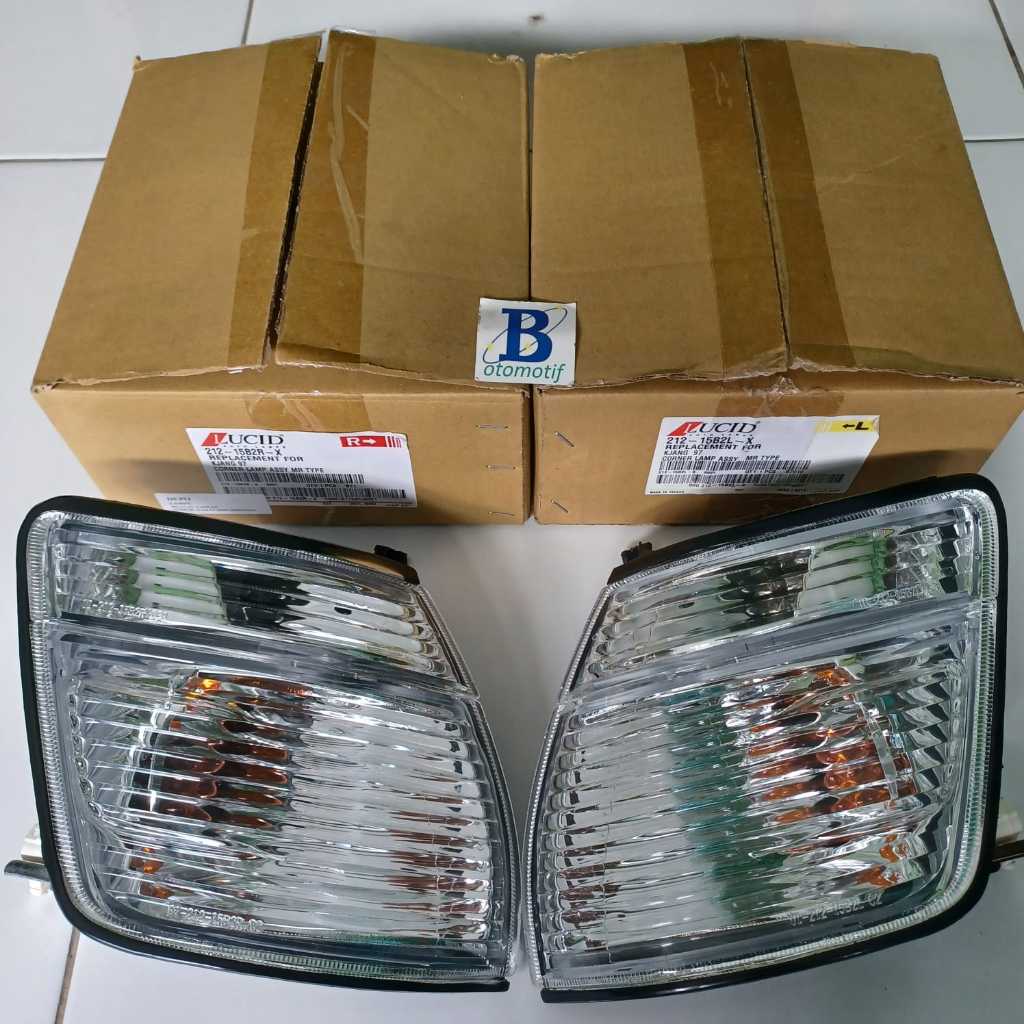 Lampu Sein Kijang 97-99 kristal Merk Depo