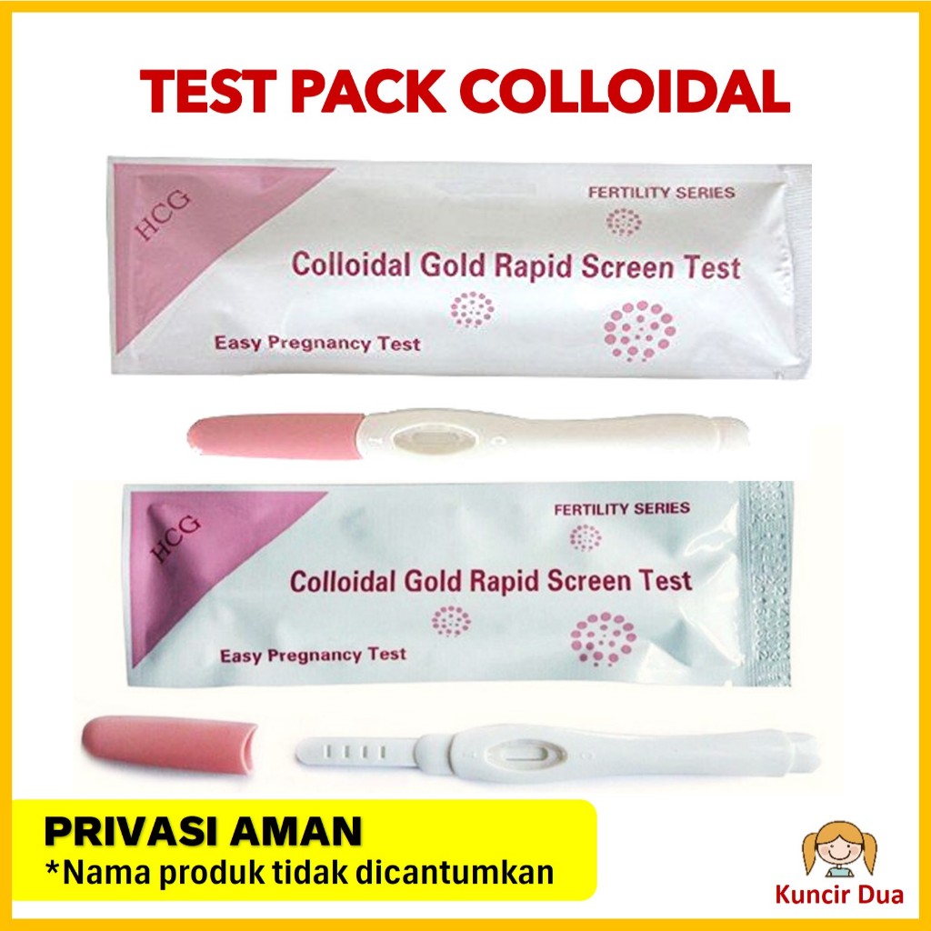 Alat Tes Hamil Compact Stick Pregnancy Test Pack Kehamilan Stik Testpack HCG Midstream Colloidal Ama