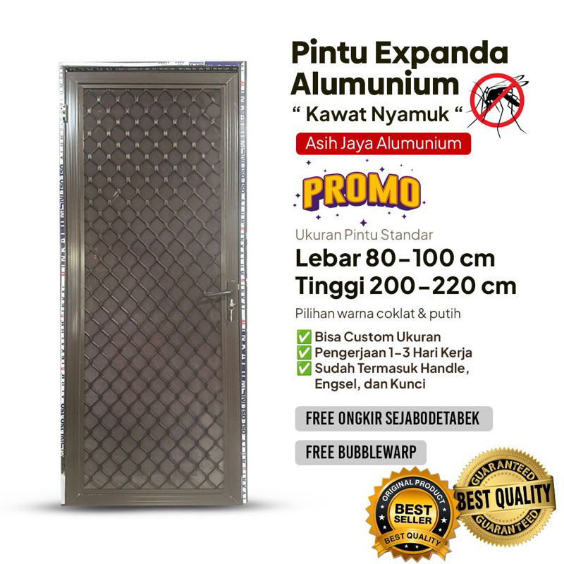 PINTU EXPANDA ALUMUNIUM