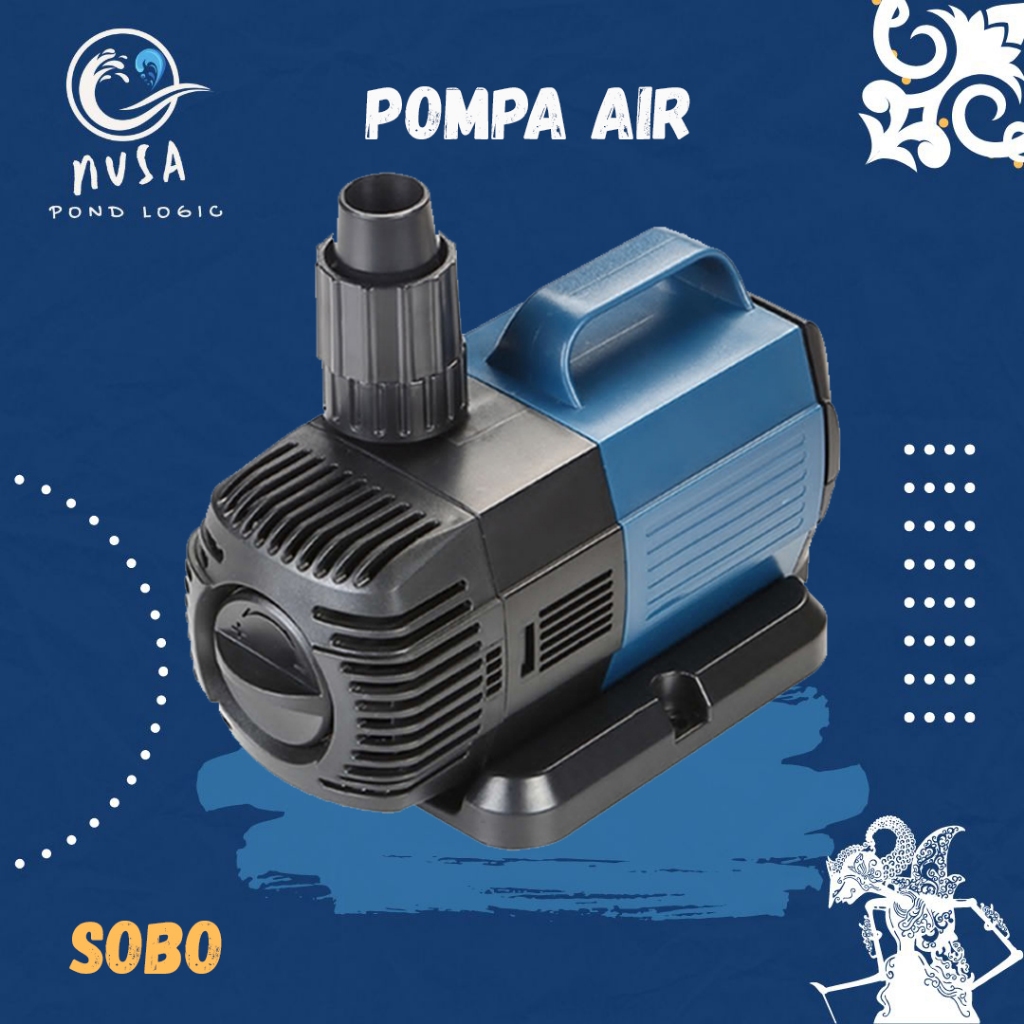 Pompa Aquarium Sobo Pompa Celup Akuarium 3800 LPH