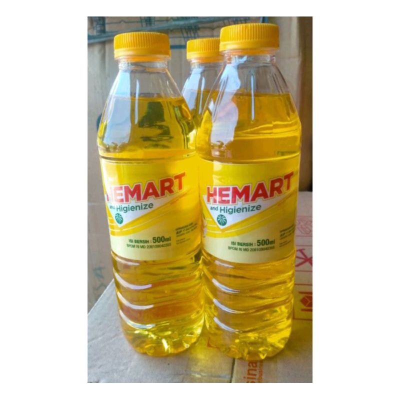 

Minyak goreng HEMART 500ml