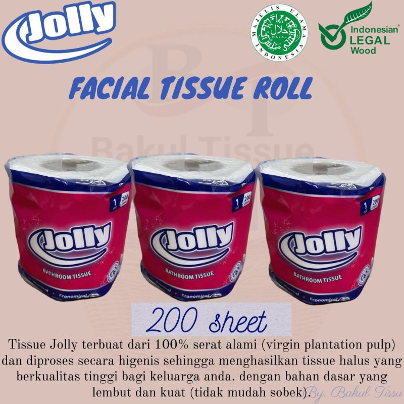 PROMO Tisu Murah / Jolly Roll 200 sheet ( isi 10 Roll )