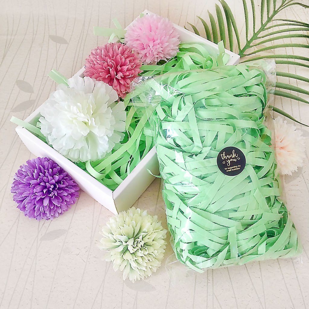 

ORI New Kertas Cacah Murah / Kertas Serut / Kertas Samson / Kertas Hampers / Shredded Paper / Kertas Potong