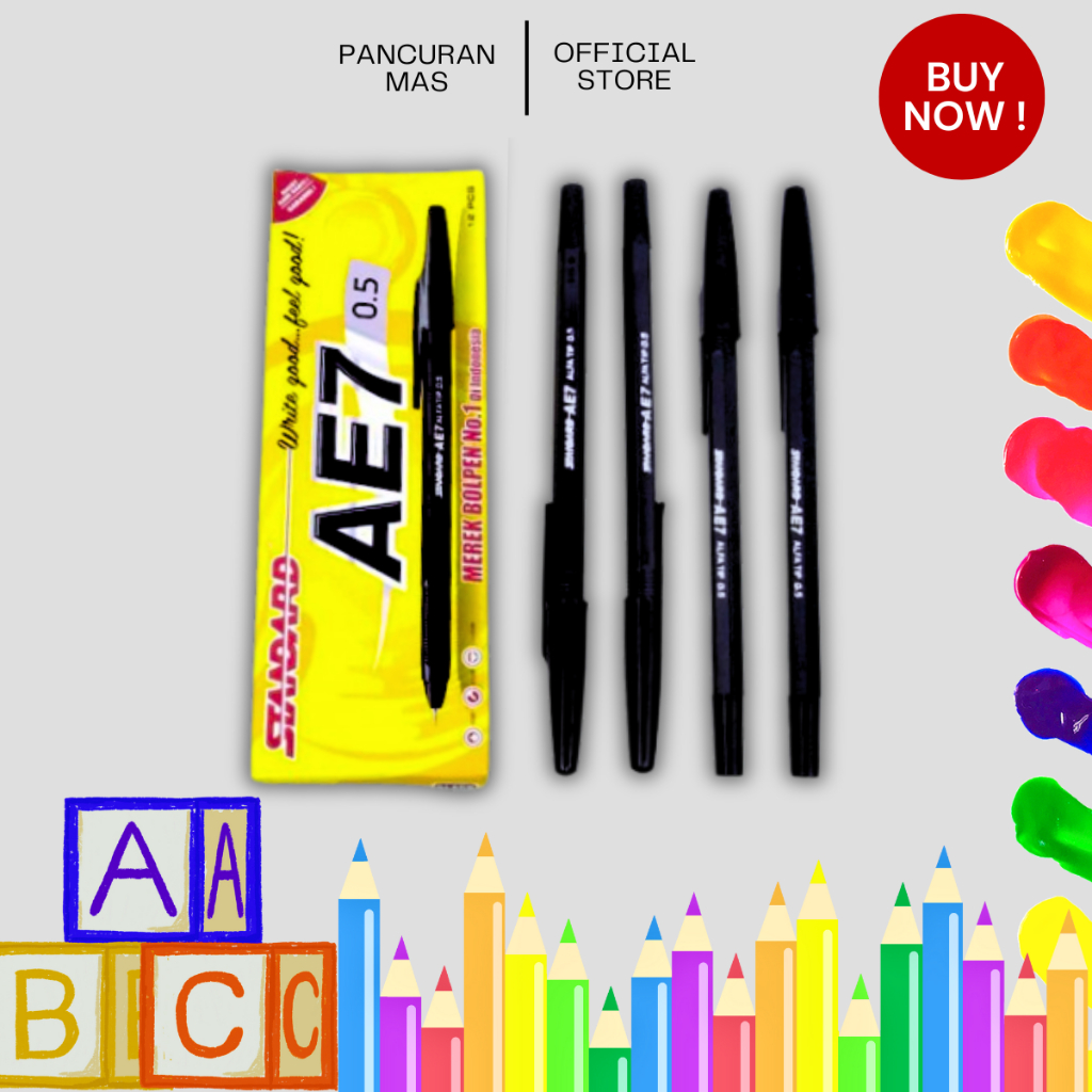

Pulpen Standard AE7 0.5 ( 1 pcs )