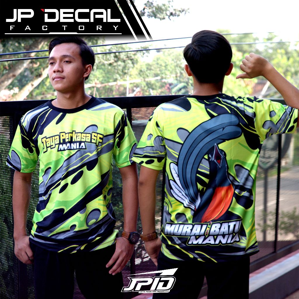 Kaos Jersey Kicau Mania Murai Lovebird Kacer Baju Jersey Kicau Mania Murai Batu 002