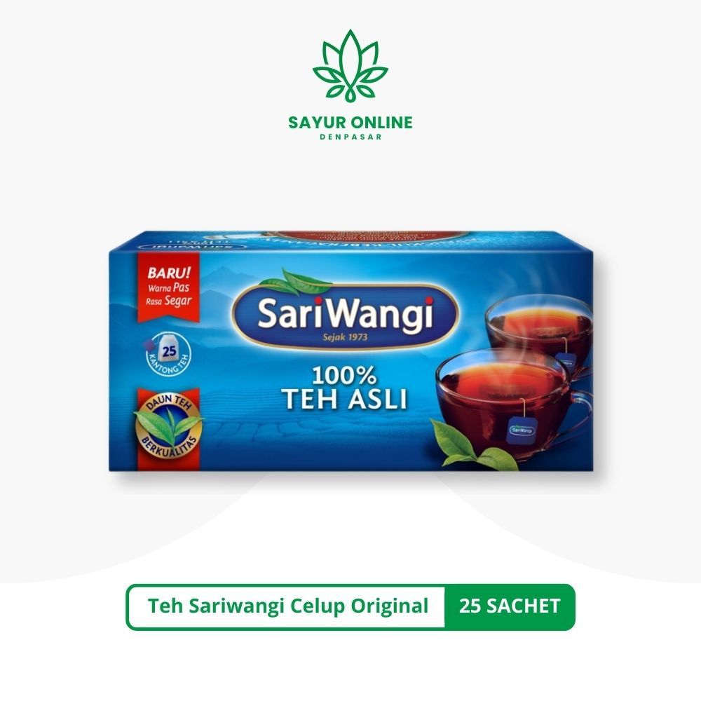 

Teh Sariwangi Celup Original 25 Sachet - Sayur Online Denpasar