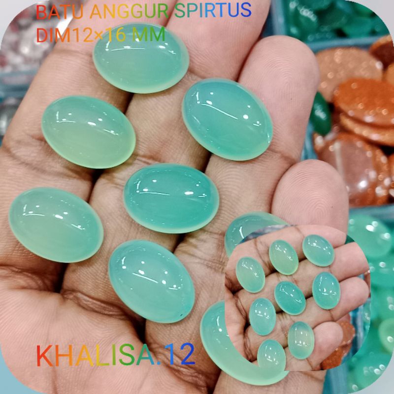 BATU ANGGUR SPIRTUS HIJAU