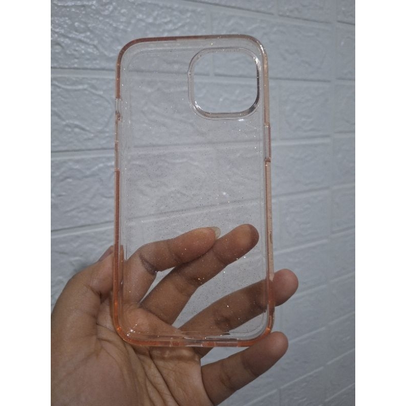 Case Iphone 13 Glitter Pink