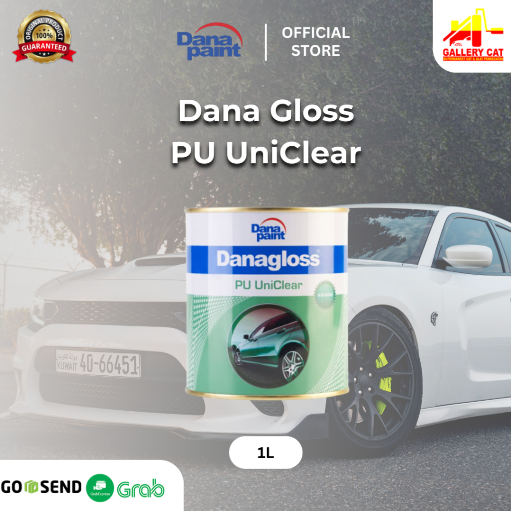 UNICLEAR CLEAR DANAGLOSS DANA PAINT 1 SET + HARDENER