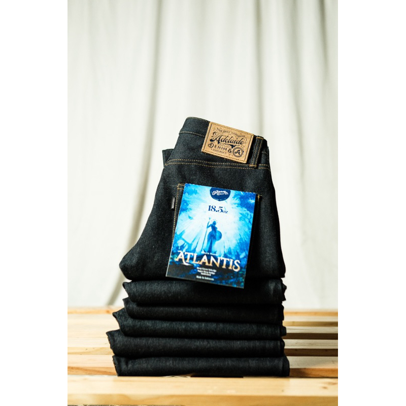 Adelaide Denim | 18.5oz Atlantis Super Deep Indigo Selvedge
