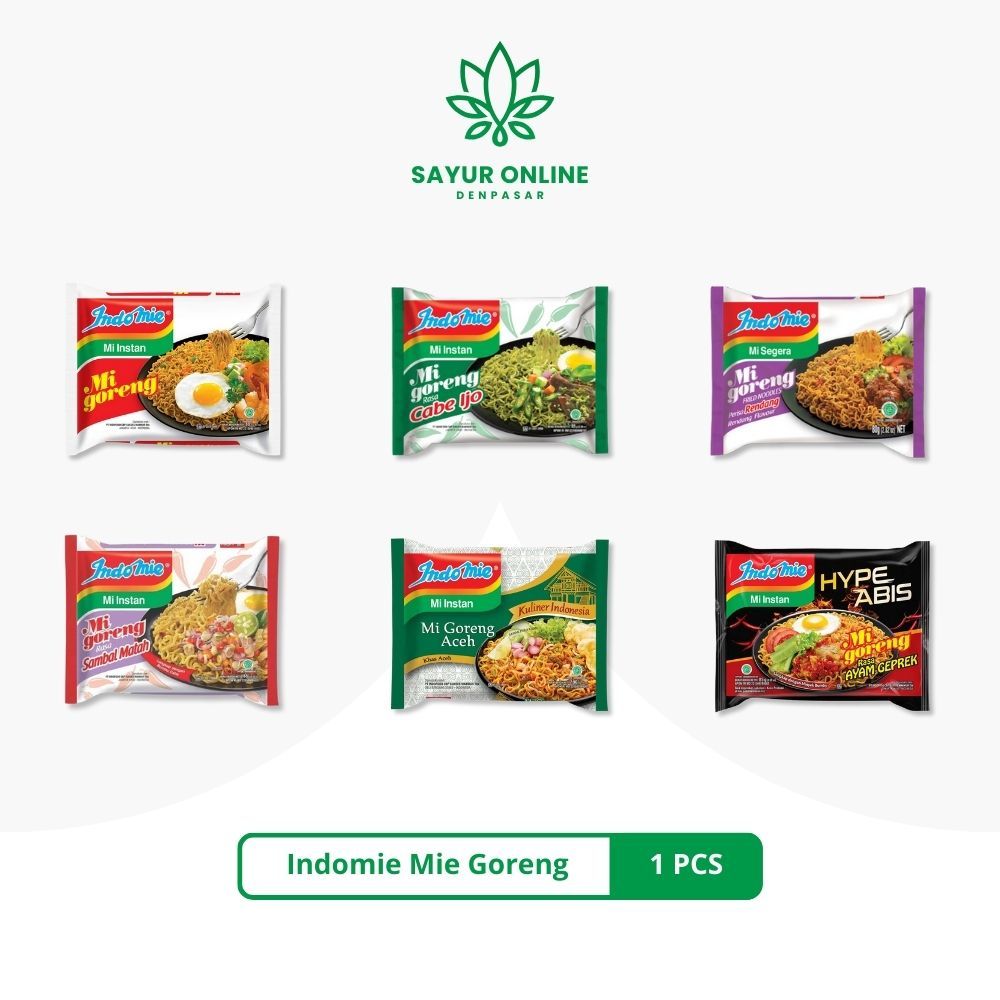 

Indomie Mie Goreng 1 Pcs - Sayur Online Denpasar