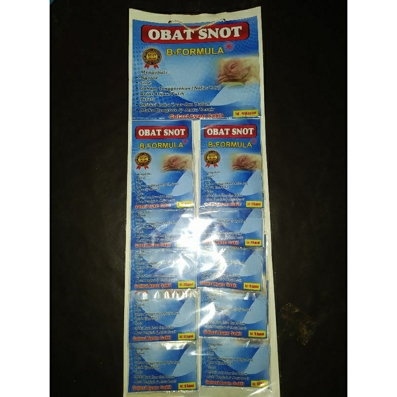 obat snot ayam untuk ayam sakit