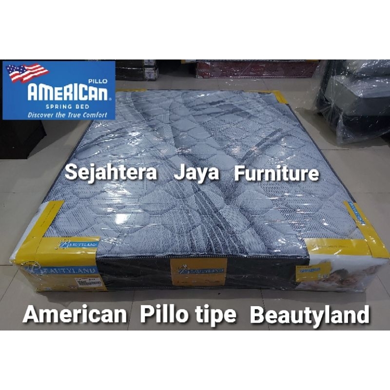 Springbed American Pillo 180x200 Beautyland / Spring bed American 180x200