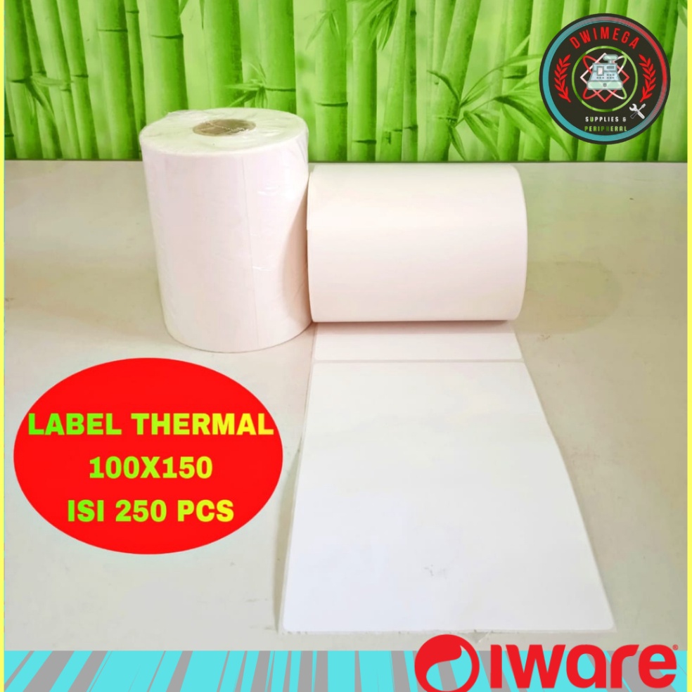 

LABEL THERMAL 1x15 A6 BARCODE RESI STICKER DIRECT THERMAL 1x15 mm ISI 25 PCS ART P8T9