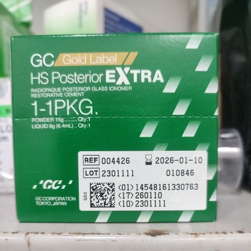 Fuji 9 Extra GC Gold Label HS Posterior / Dental Fuji IX Expired 2027