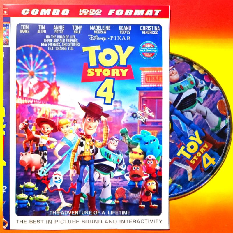 Kaset Film Kartun Animasi TOY STORY 4 Terbaru