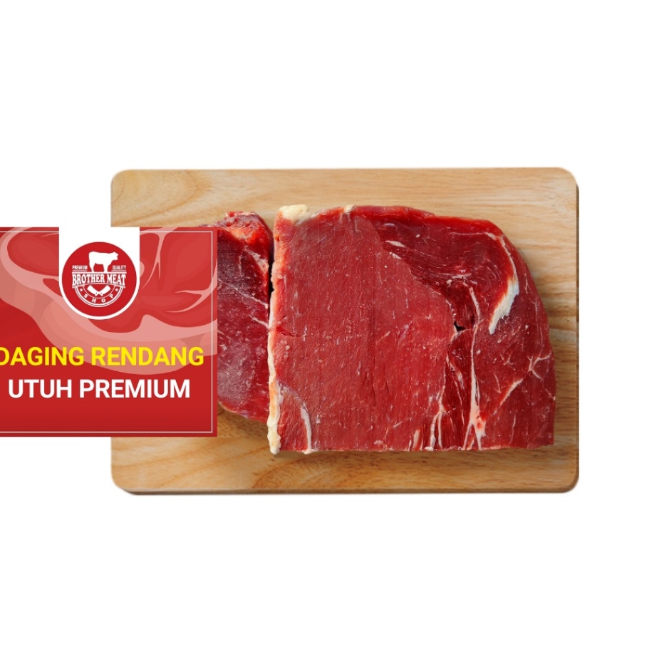 

99 BRANDS FESTIVAL Daging Rendang Utuh Premium 1kg Brothermeatshop