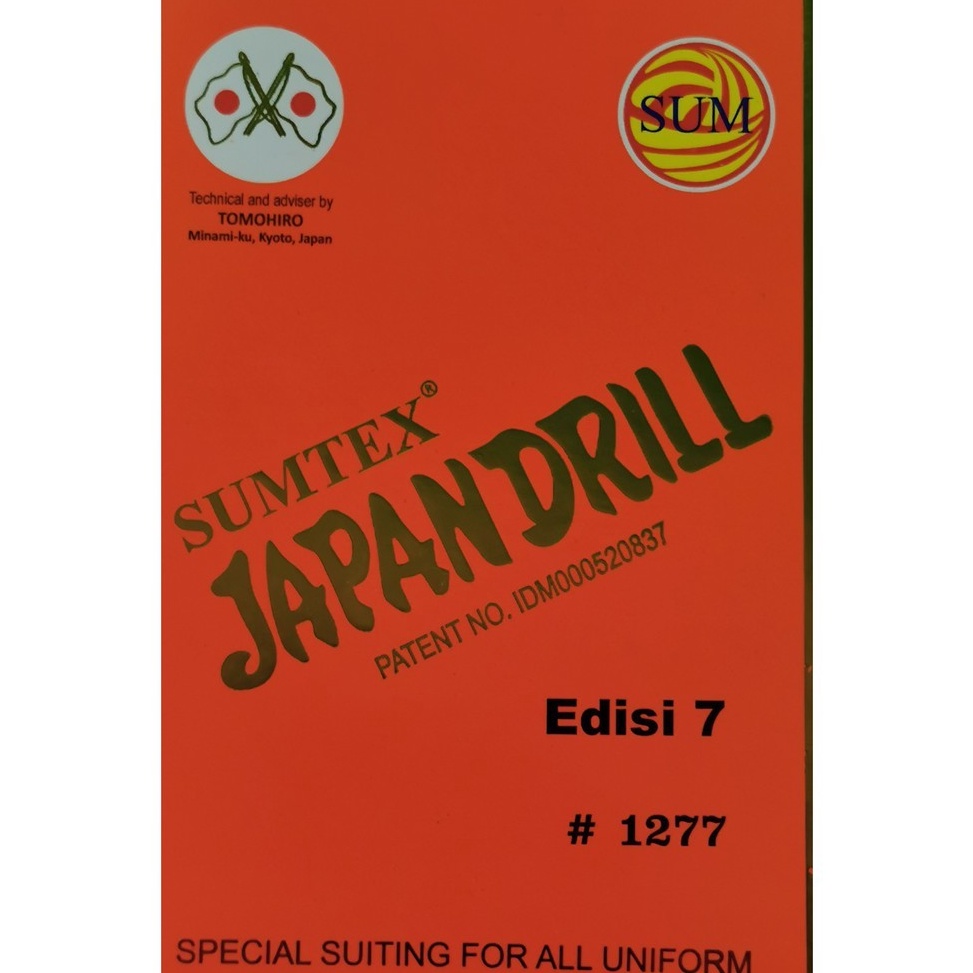 BUKU KATALOG KAIN RIBSTOP DRILL BUKU KATALOG JAPAN ISTEX BY SUMTEX MILKY TASLAN INMA PREMIUM ART N9N