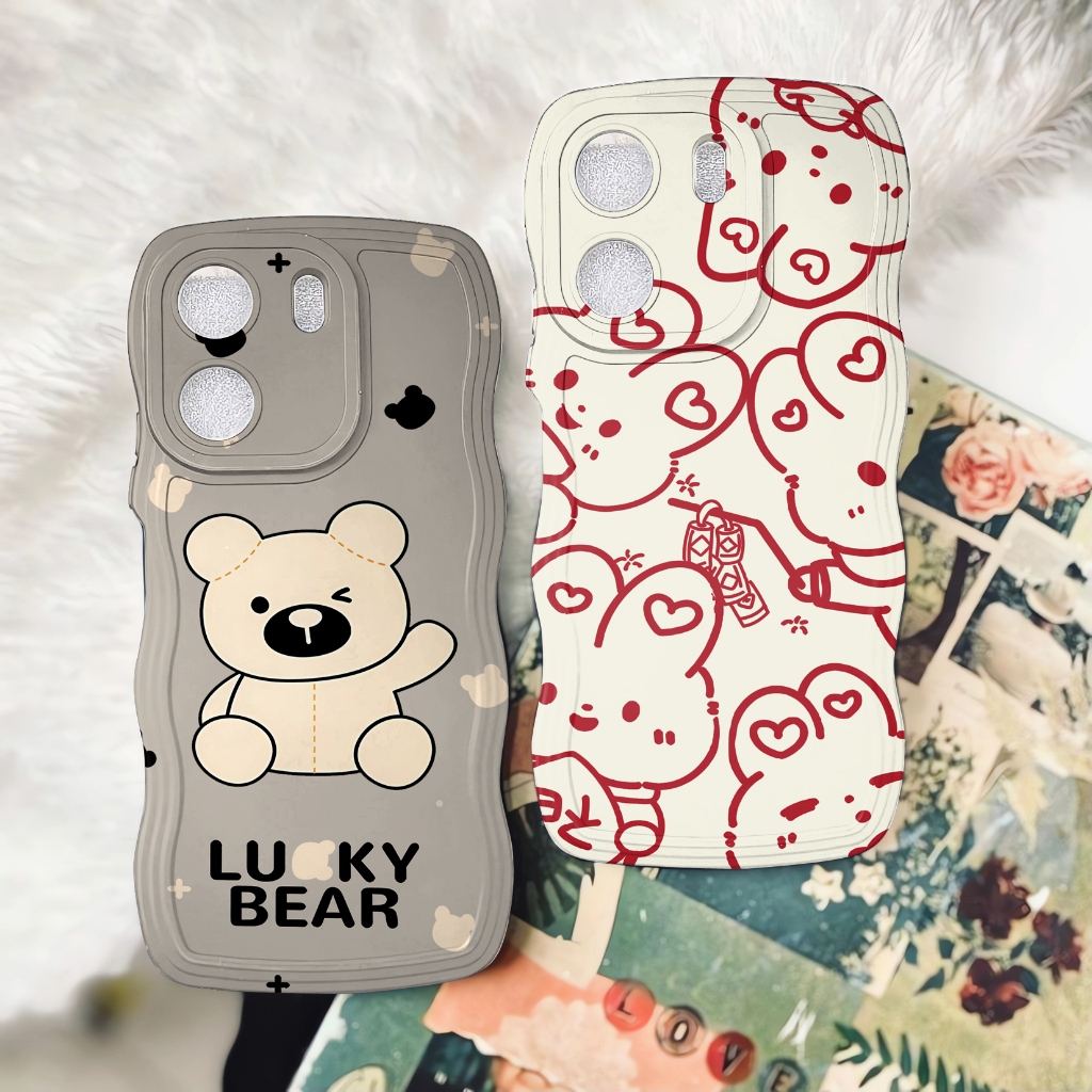 CGV-06 CASE VIVO Y03 2024 Softcase GELOMBANG Casing Vivo Y17s Pelindung Kamera