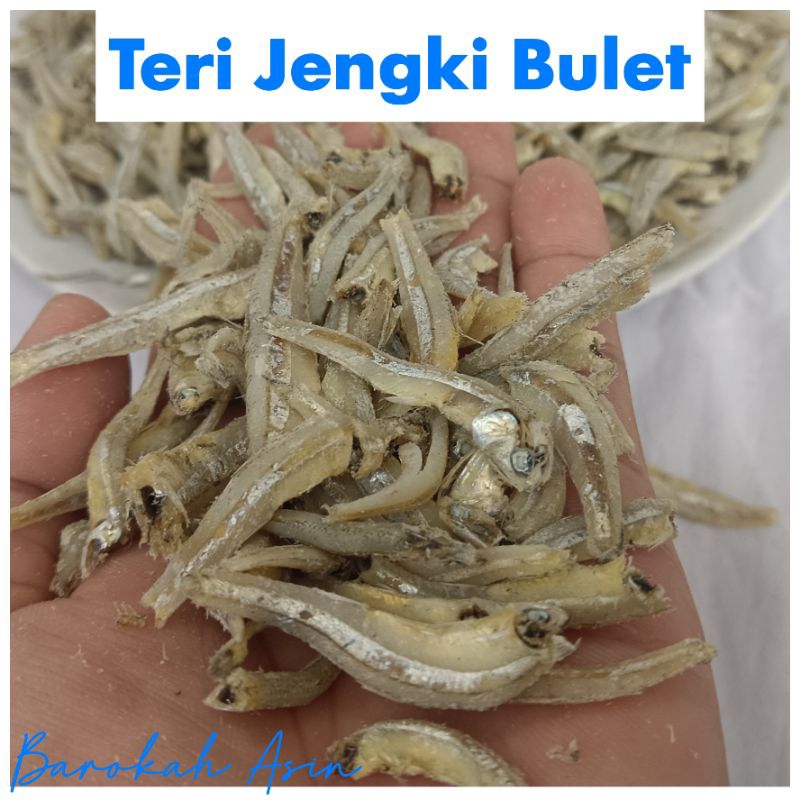 

!!! TERBARU !!! IKAN ASIN TERI JENGKI BULET TERMURAH 250 gr | 500 gr | 1 Kg