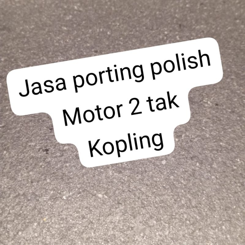 Jasa porting polish mesin 2 tak kopling utk motor harian penambah performa