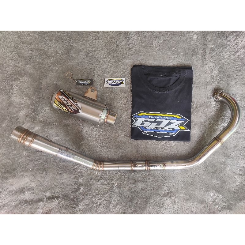 Knalpot Original Gjz Racing Exhaust Vixion New Nvl Nva Vixion Old Vixion All New Vixion R Roadrace K