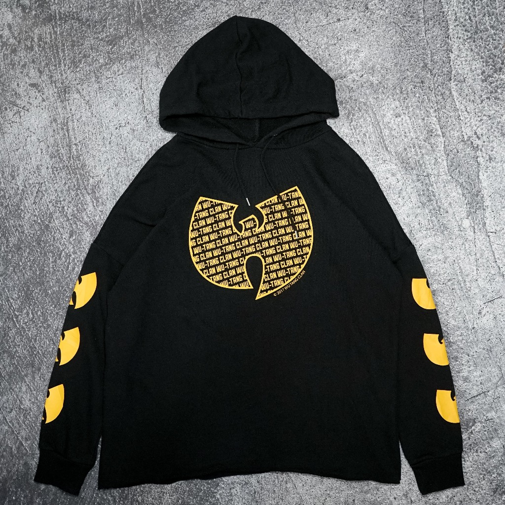 HOODIE H&M X WUTANG BRANDED ORIGINAL SECOND