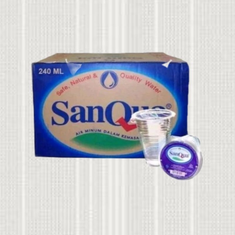 

Sanqua Gelas 220 ml /Dus Isi 48 Pcs