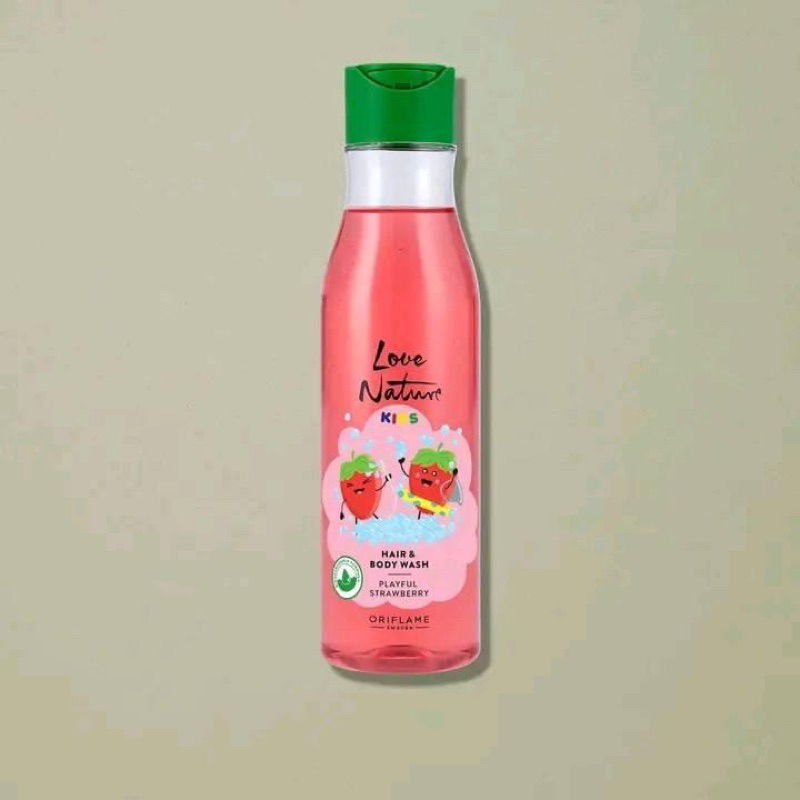 Love Nature Kids Hair & Body Wash strawberry oriflame